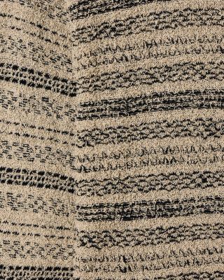 Knit Jacquard Cotton Blend Sweater