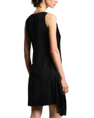 Satin Fringe Mini Dress