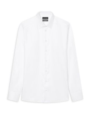 New York Regular Fit Textured Dress Shirt
