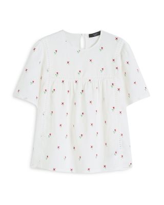 WKDBACINO Embroidered Top