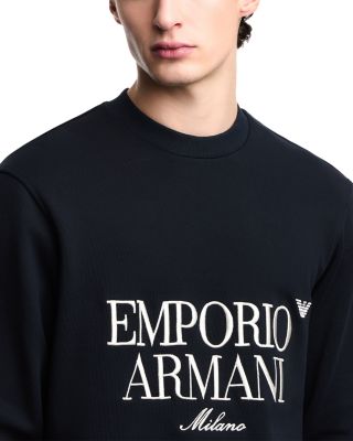 French Terry Embroidered Logo Sweatshirt 
