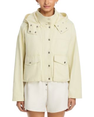 Washed Twill Bubble Hem Anorak Jacket - Exclusive