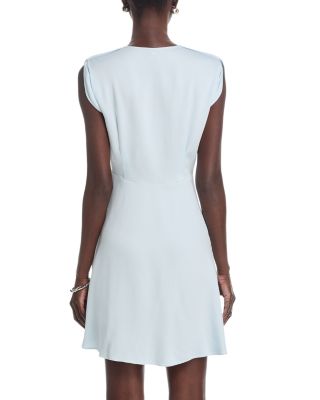 Devari Faux Wrap Dress