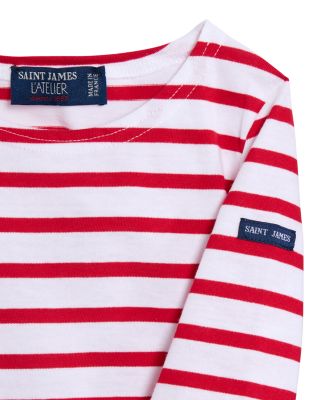 Unisex Breton Striped Long Sleeve Top - Little Kid, Big Kid
