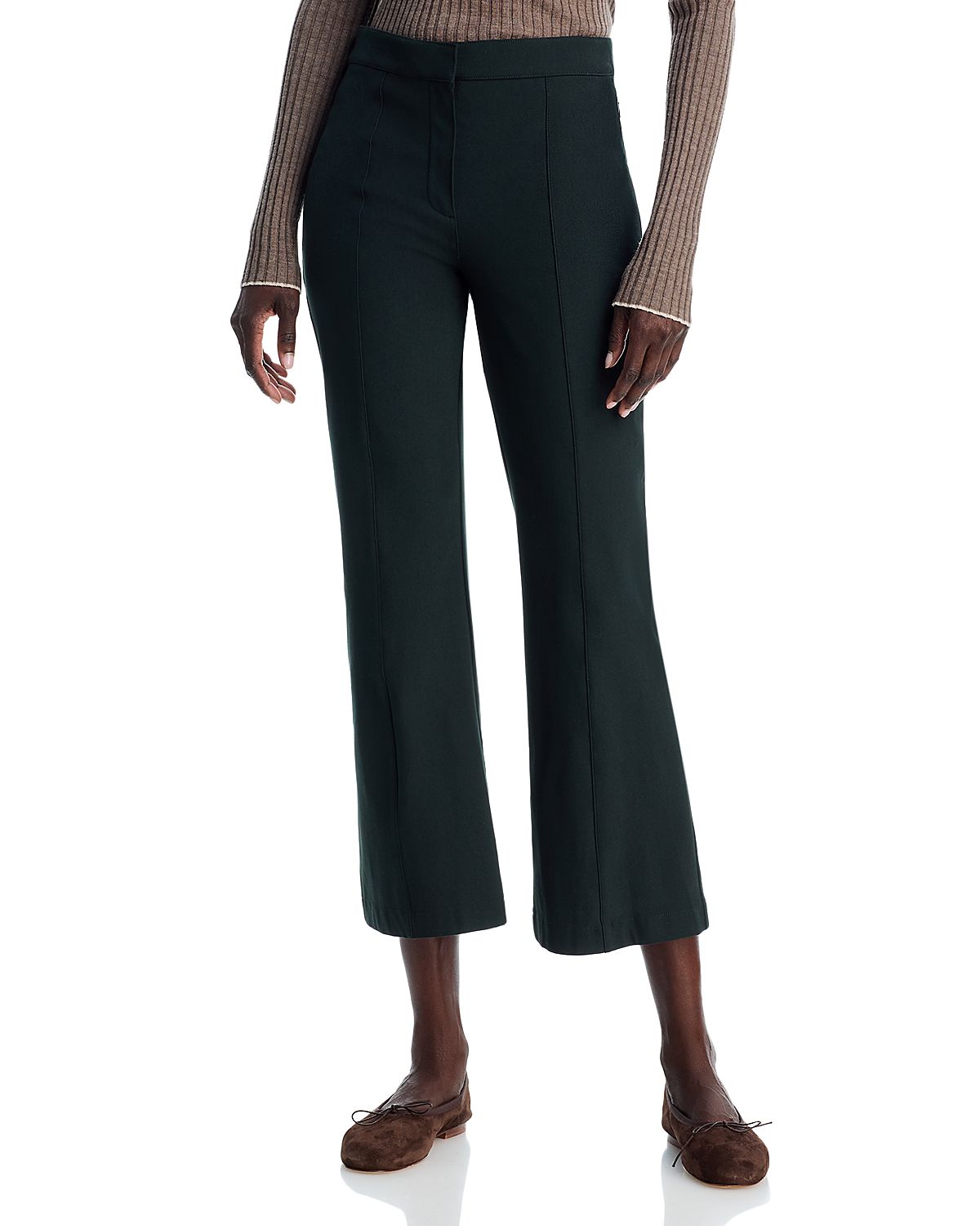 Theory Seamed Kick Flare Bistro Pants