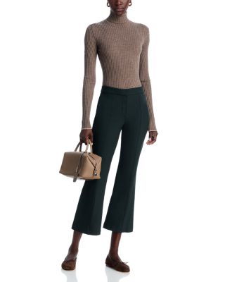 Seamed Kick Flare Bistro Pants