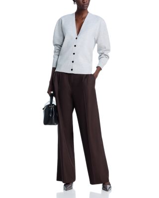 V Neck Long Sleeve Cardigan Sweater