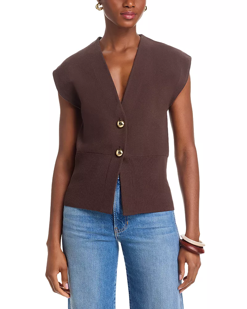Veronica Beard Isador Knit Vest