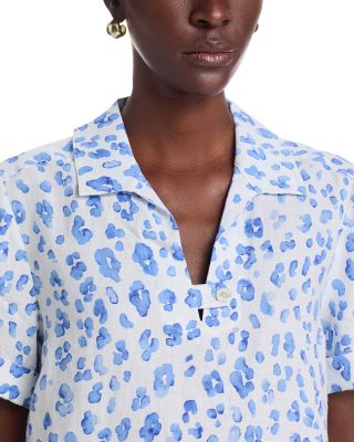 Lush Leopard Collared Dress