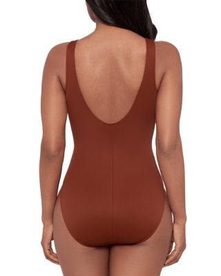 Razzle Dazzle Zip One Piece Swimsuit