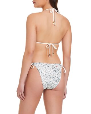 Beaded Halter Bikini Top