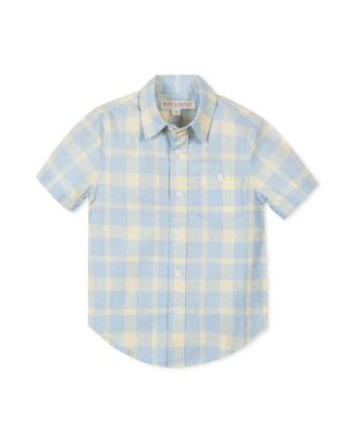 Boys' Linen Short Sleeve Shirt - Little Kid, Big Kid