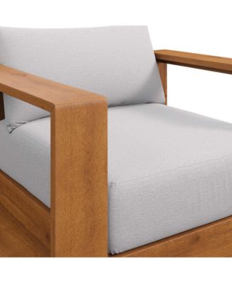 Tahoe Outdoor Patio Acacia Wood Chair