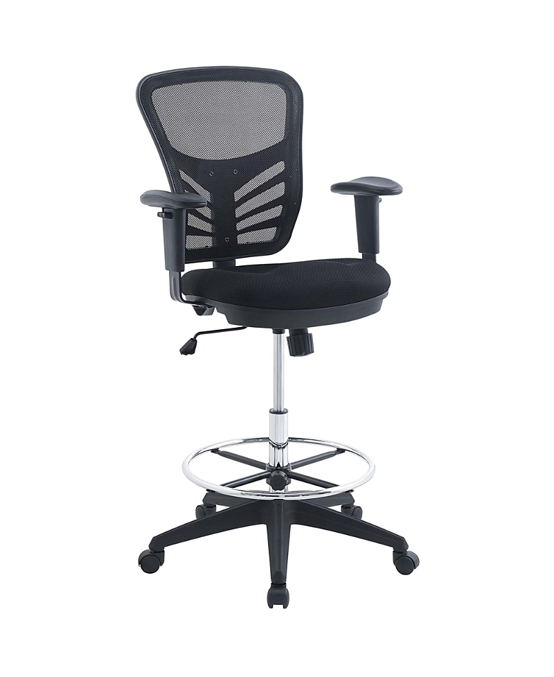 Photos - Computer Chair Modway Articulate Drafting Chair DF-9524-81BBEC090550