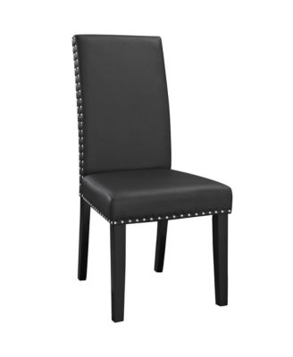  Parcel Vinyl Dining Side Chair, Set of 2