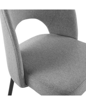  Rouse Upholstered Fabric Dining Side Chair, Set of 2