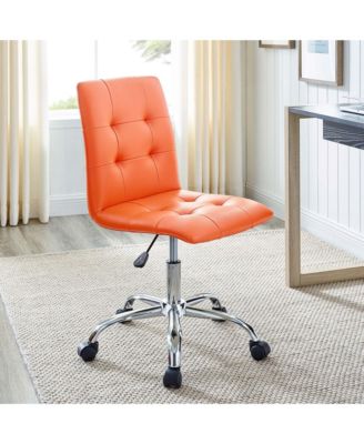 Prim Armless Mid Back Office Chair