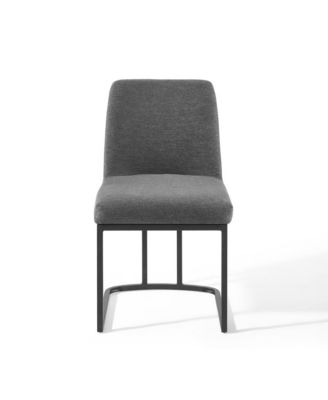  Amplify Sled Base Upholstered Fabric Dining Side Chair