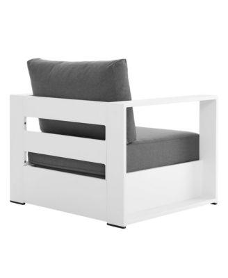  Tahoe Outdoor Patio Powder-Coated Aluminum Armchair, Set of 2