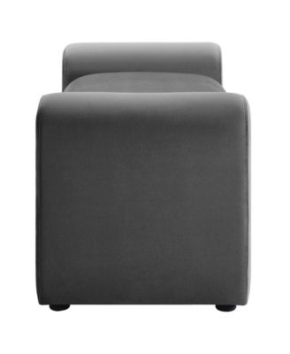 Waverly Performance Velvet Bench