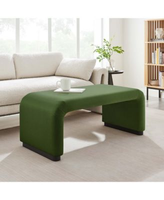 Koda Performance Velvet Waterfall Ottoman