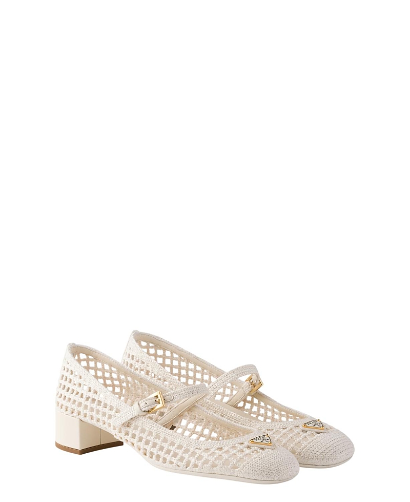 Prada Women's Crochet Pumps