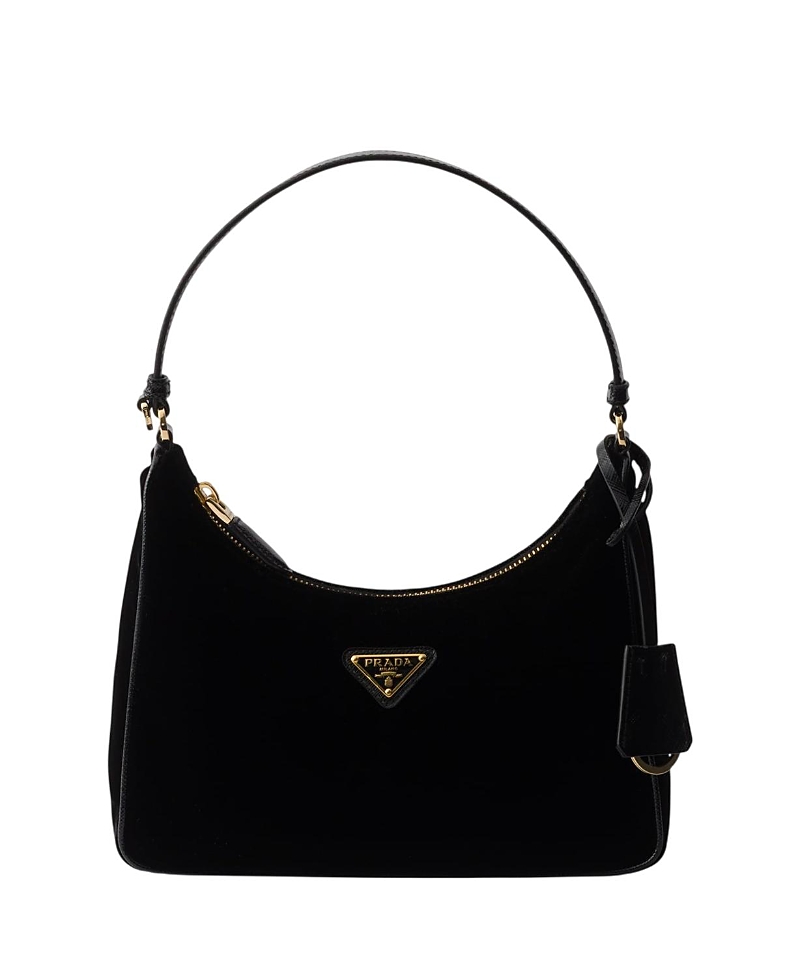 Prada Re-Edition 2005 Velvet And Saffiano Mini Bag