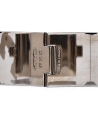 Wide Clic Clac H Bracelet Printed Enamel