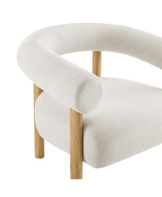 Sable Upholstered Fabric Armchair