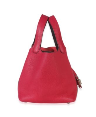Picotin Leather Handbag