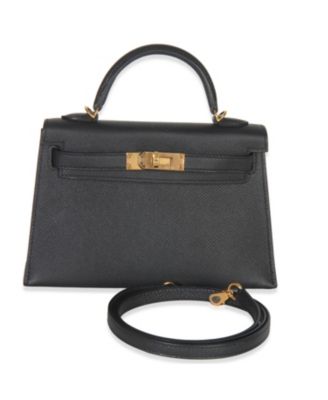 Mini Kelly II 20 Leather Handbag