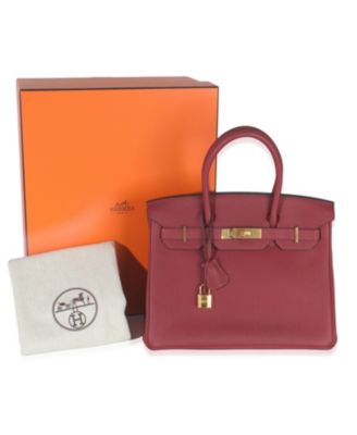 Birkin 30 Leather Handbag