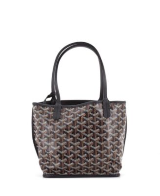  Mini Anjou Reversible Tote Coated Canvas