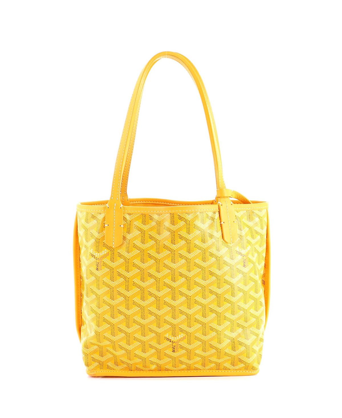 Pre-Owned Goyard Mini Anjou Reversible Tote Coated Canvas