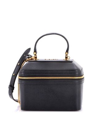  Small Serpenti Forever Top Handle Convertible Vanity Leather