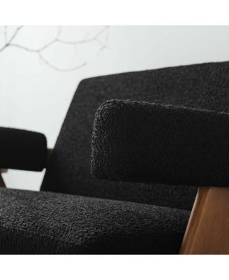 Lyra Boucle Fabric Loveseat