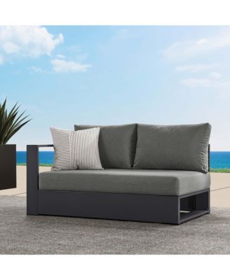 Tahoe Outdoor Patio Powder-Coated Aluminum Modular Left-Facing Loveseat