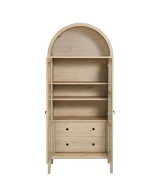 Nolan Tall Arched Storage Display Cabinet