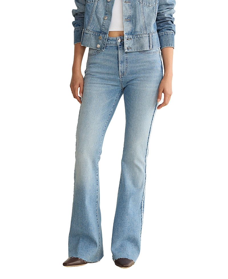 Warp + Weft Mia Flare Jean in Crossroads