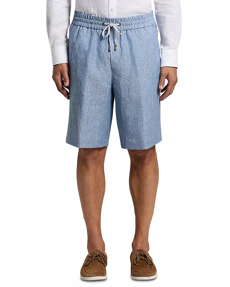 Peserico Wide Jogger Bermuda Shorts