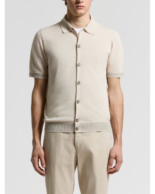 Regular Fit Button Front Sweater Shirt