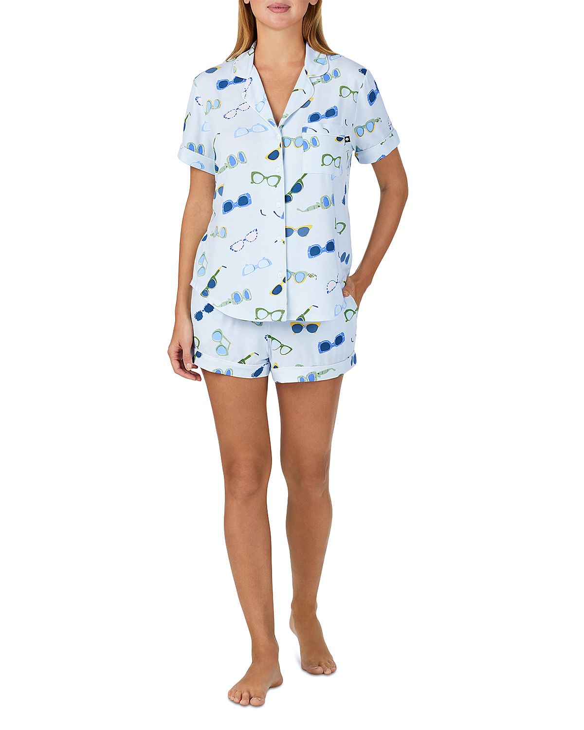 kate spade new york Printed Boxer Pajama Set