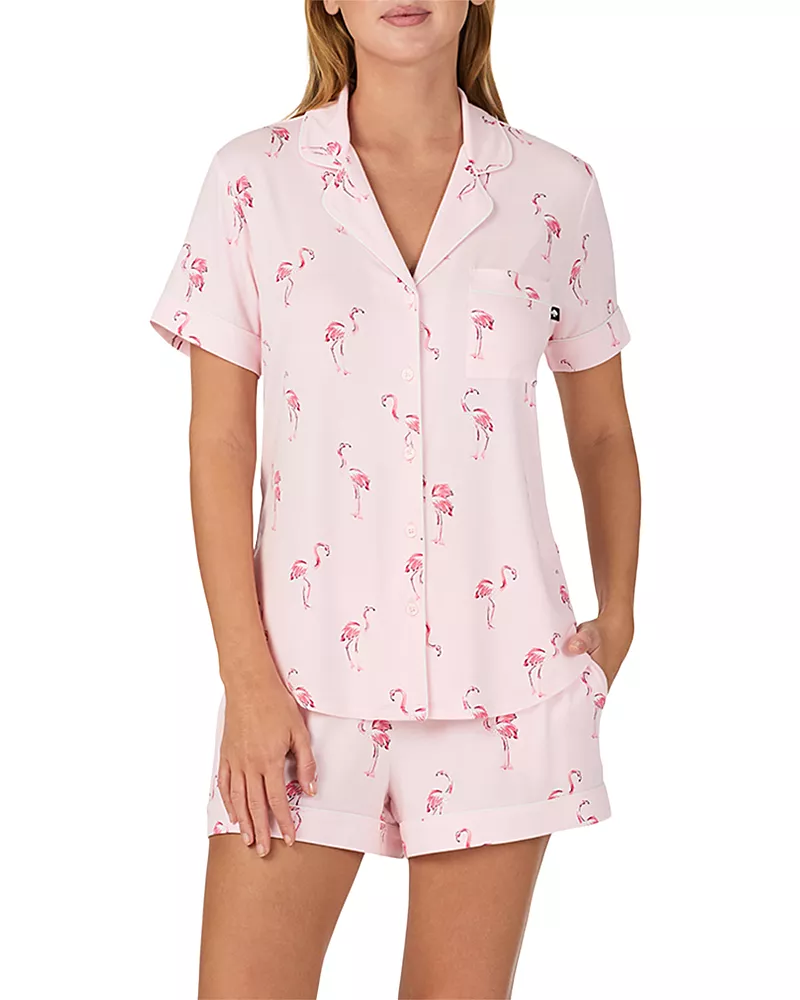 kate spade new york Printed Boxer Pajama Set