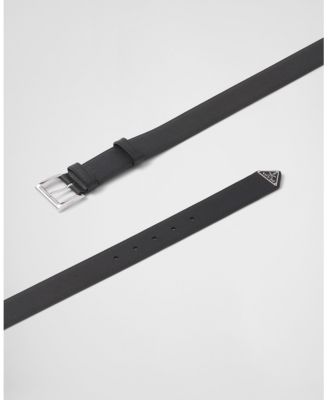  Saffiano Leather Belt