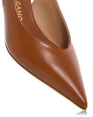 Women's Cleya S Shape Heel Slingback Pumps