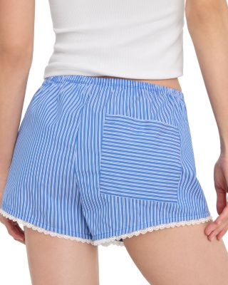 Poplin Pull On Boxer Shorts