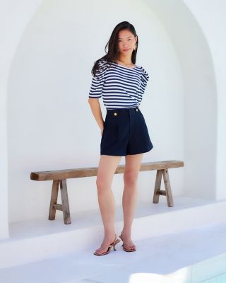 Cassidy Pleated Shorts