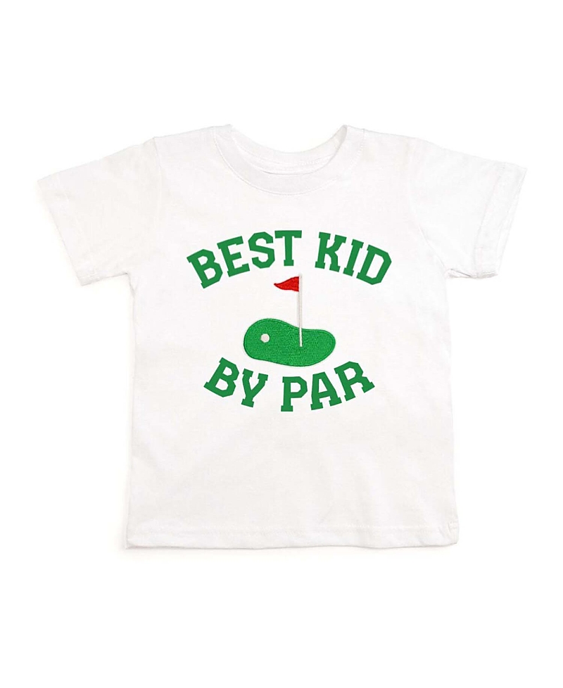 Sweet Wink Boys' Best Kid By Par Patch Short Sleeve T-Shirt - Little Kid, Big Kid