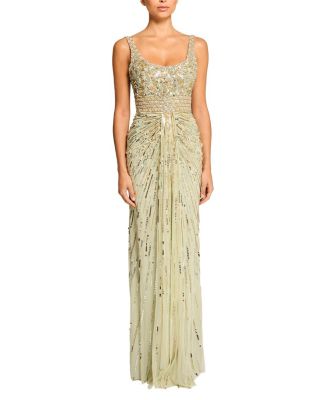  Elixir Sequin-Embellished Maxi Dress