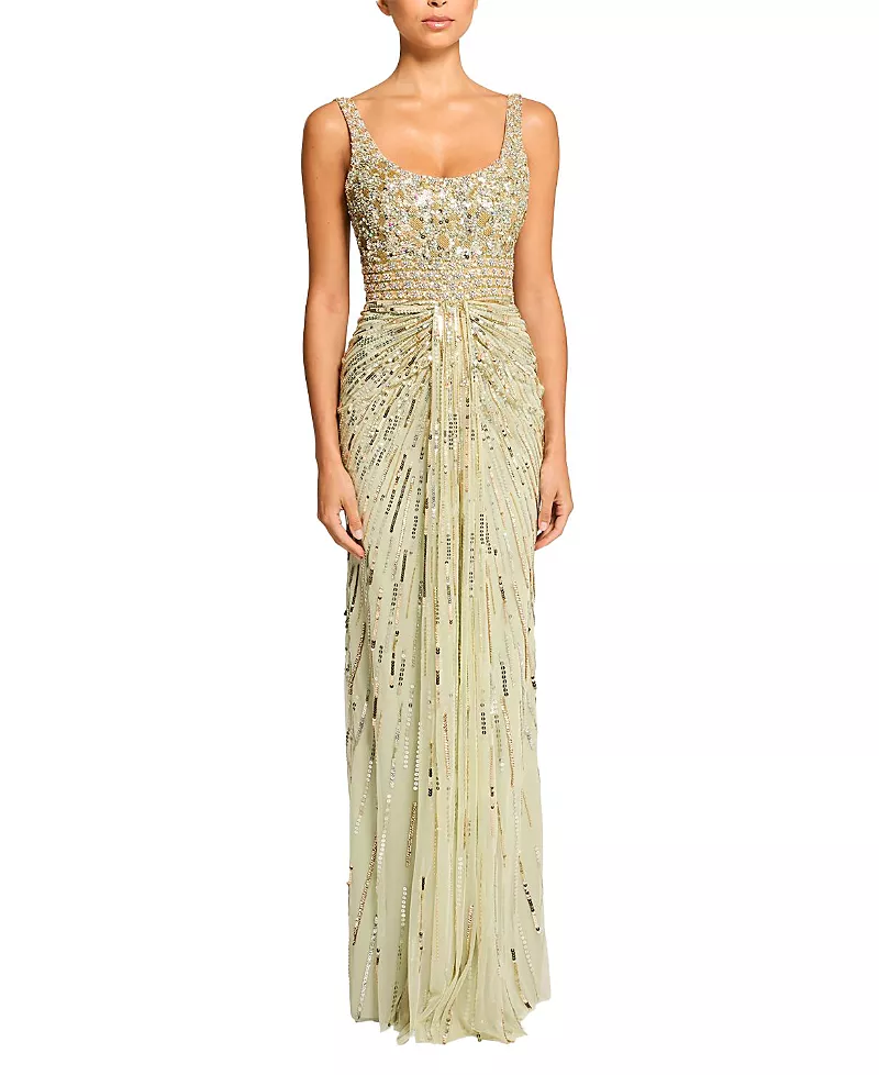 Jenny Packham Elixir Sequin-Embellished Maxi Dress